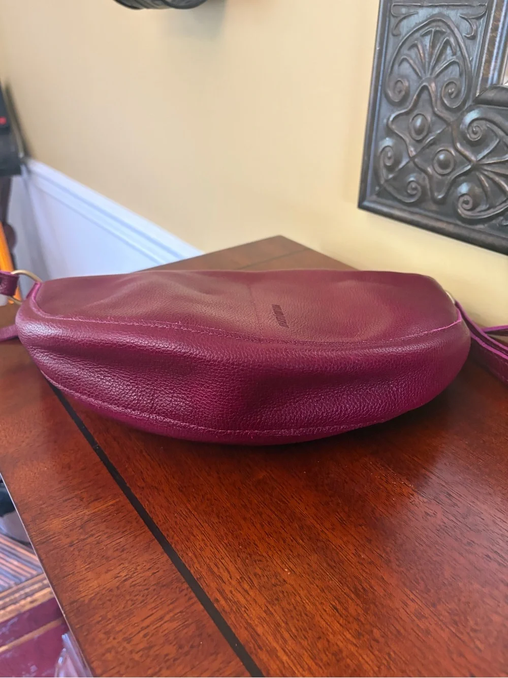 Portland Leather Large Koala Sling Bag Orchid